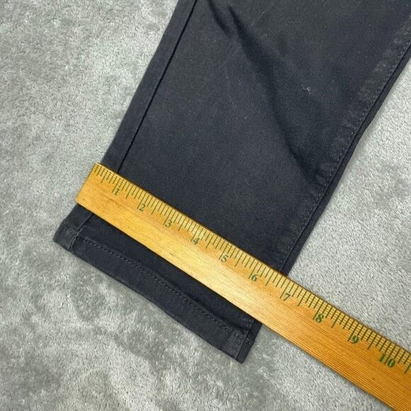 Kenneth Cole Straight Fit Stretch 32x34 Denim Mens Black Jeans a0198 - Picture 6 of 9